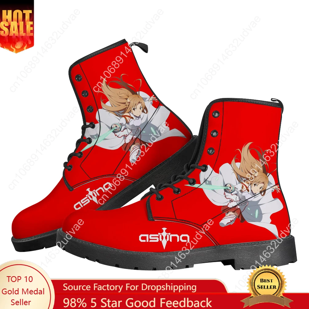 Sword Art Online Asuna Boots M - Outdoor Lighting High Quality ulasan dan harga