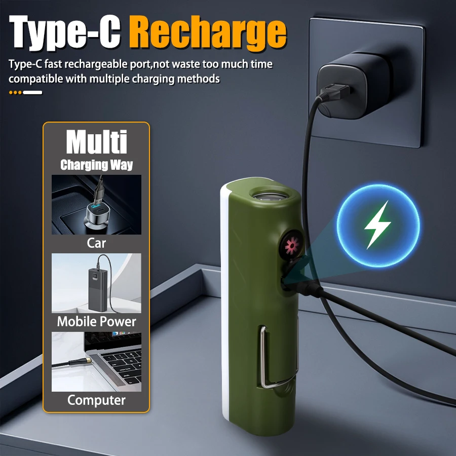 Rechargeable Handheld Flashlig - Led Flood Light ulasan dan harga