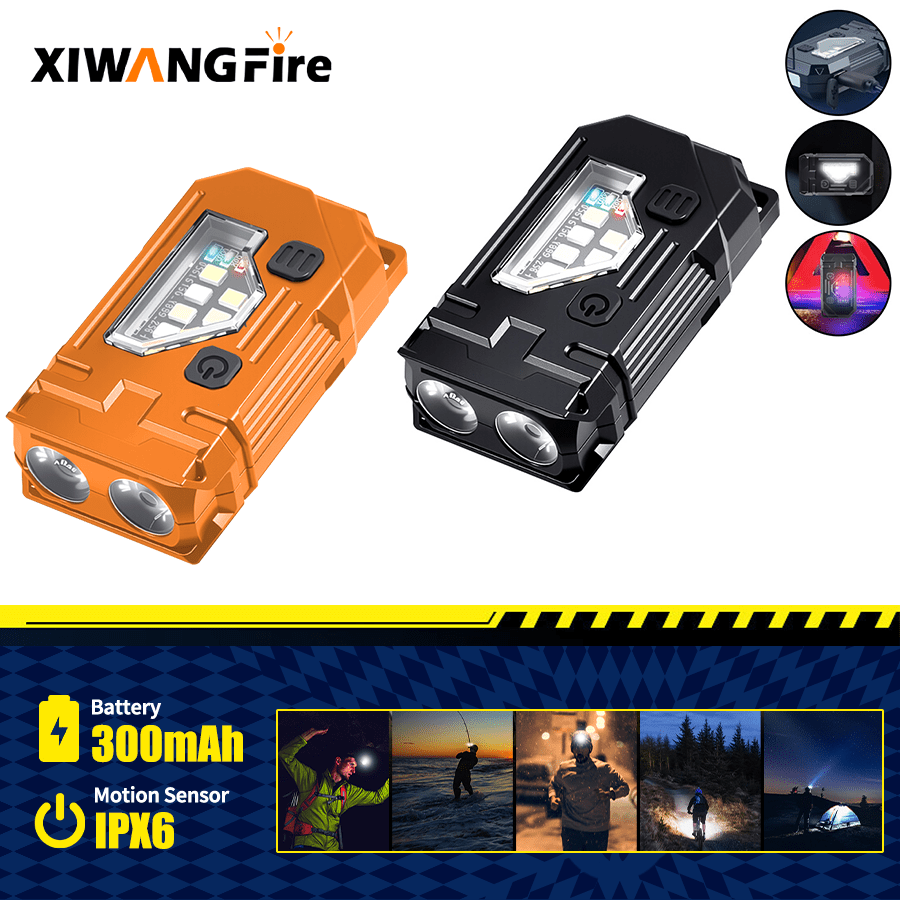 Mini Keychain EDC Flashlight - - Outdoor Lighting Beacon ulasan dan harga