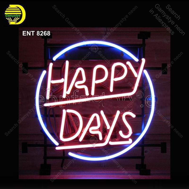 Neon Sign for Happy Days Neon  - Outdoor Lighting Expressions ulasan dan harga