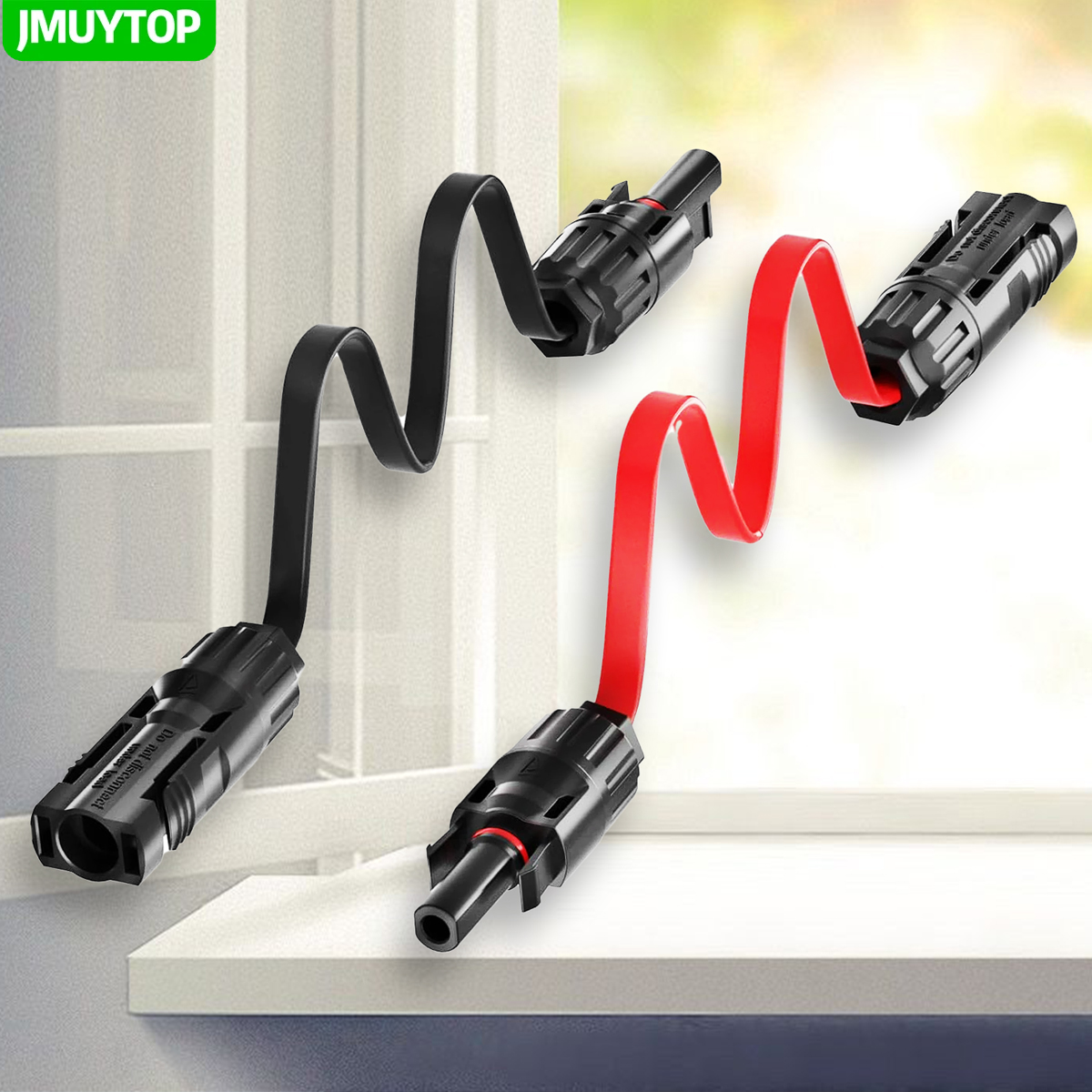 JMUYTOP 10AWG Solar Panel Exte - Outdoor Lighting Extension Cable ulasan dan harga