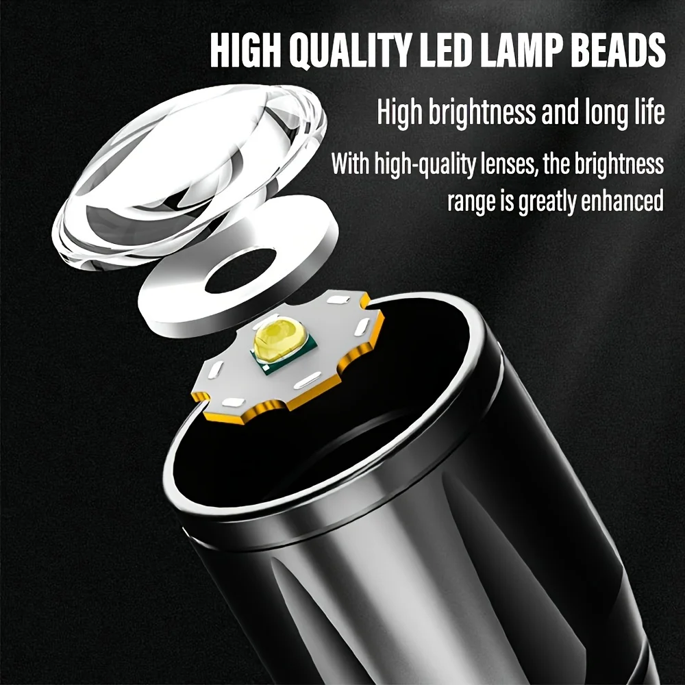Mini LED Flashlight COB Floodl - Outdoor Lighting Beacon ulasan dan harga