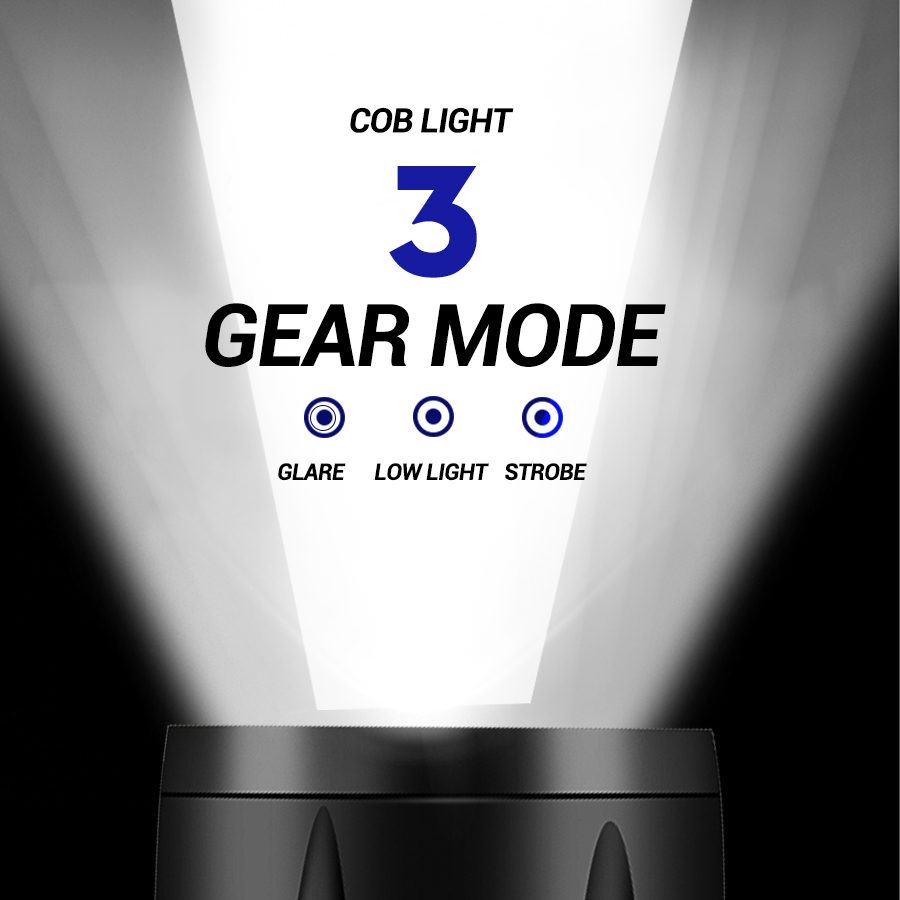 Mini LED Flashlight COB Floodl - Outdoor Lighting Beacon ulasan dan harga