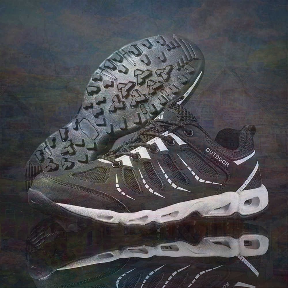 Sumer Round Tip Silver Sneaker - Outdoor Lighting Unique ulasan dan harga