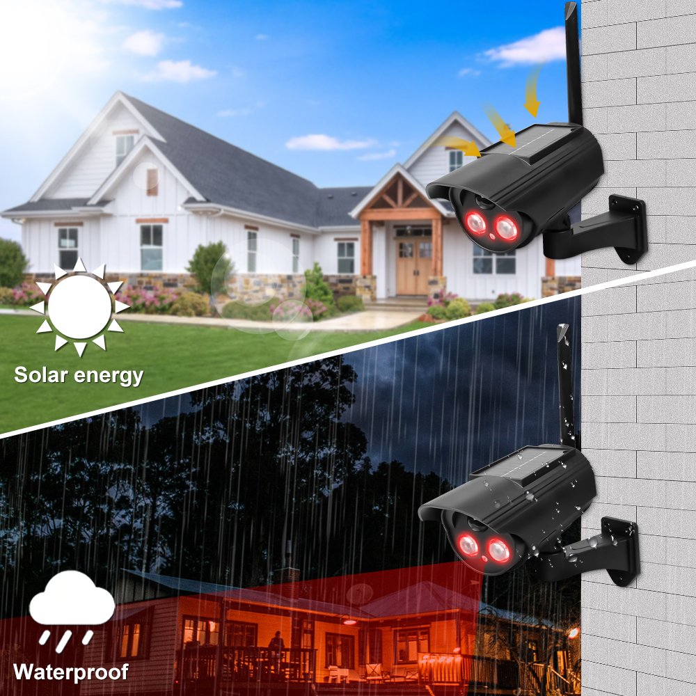 Outdoor Solar Simulation Camer - Outdoor Lighting On House ulasan dan harga
