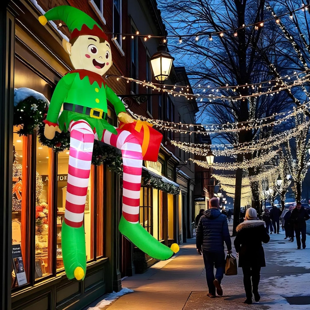 8FT Christmas Inflatables Sitt - Outdoor Lighting Xmas ulasan dan harga