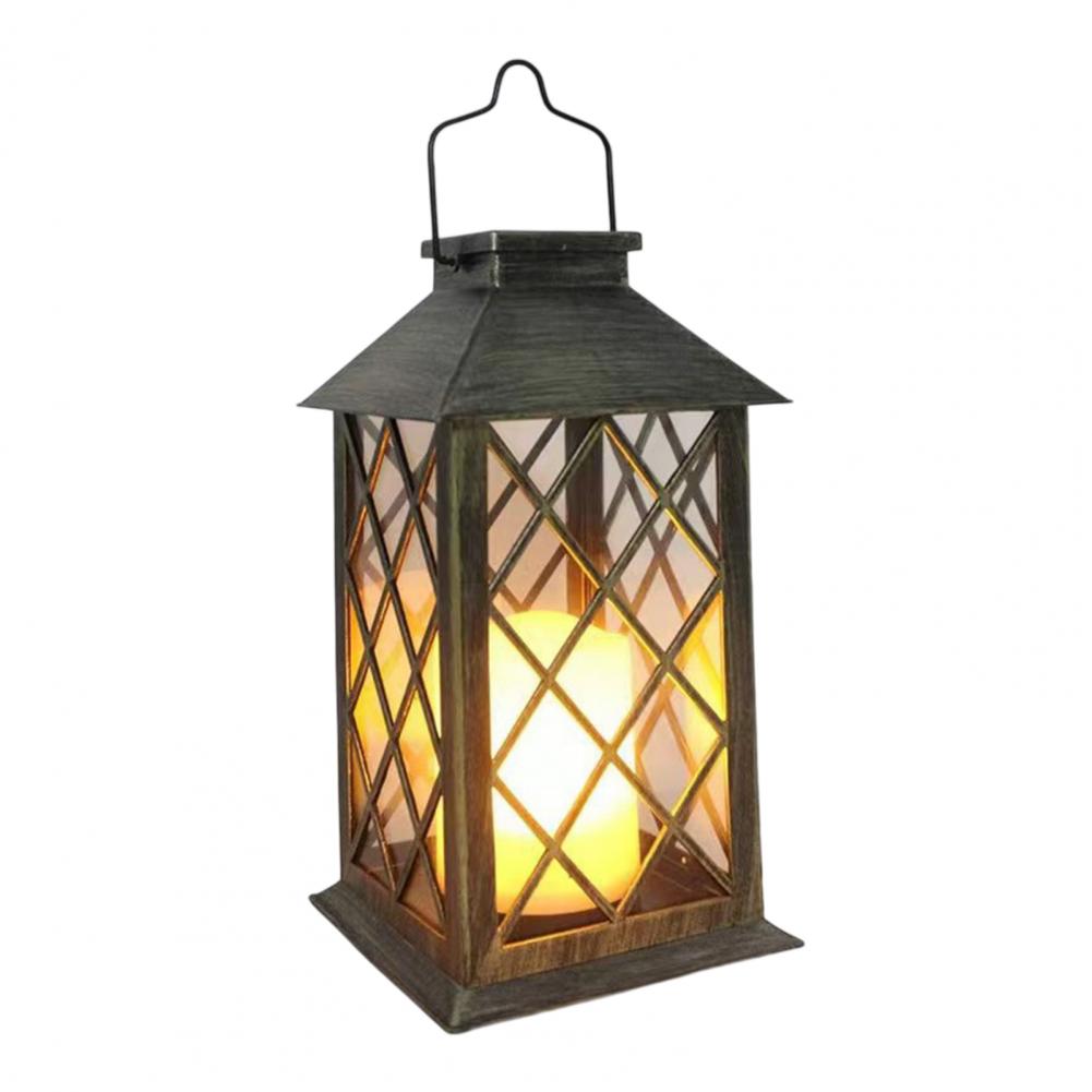 Retro Solar Lantern, Outdoor S - Outdoor Lighting Yard Decoration ulasan dan harga