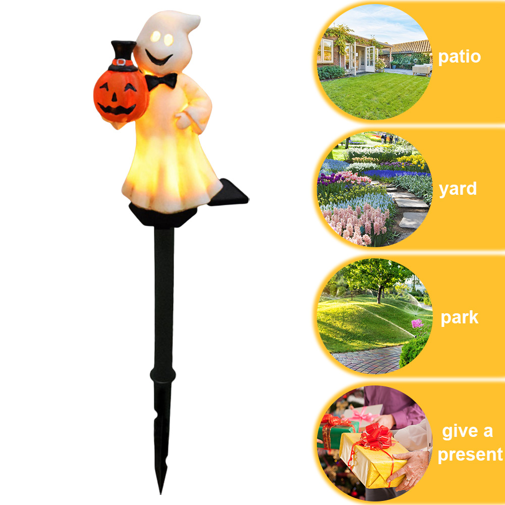 Outdoor Halloween Ghosts Pathw - Outdoor Lighting Yard Decoration ulasan dan harga