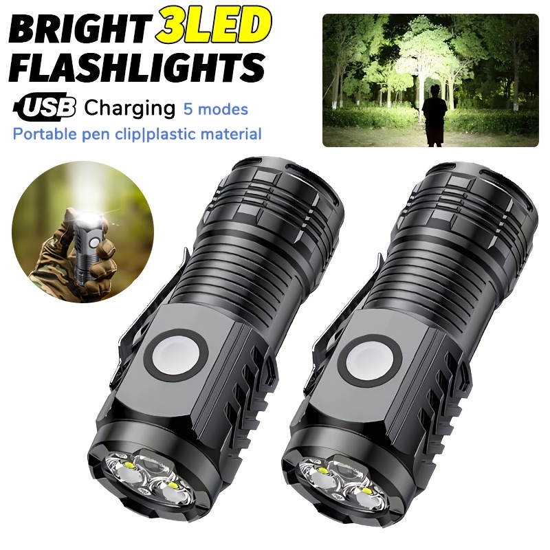 Portable Mini LED Handheld Fla - Outdoor Lighting Beacon ulasan dan harga