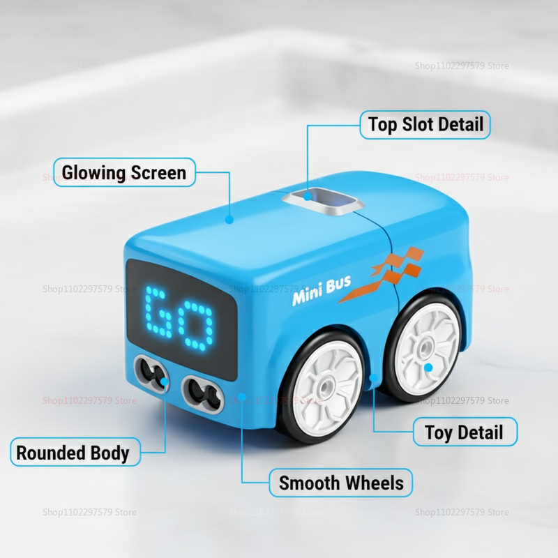 NEW RC Intelligent Mini Bus Re - Outdoor Lighting Expressions ulasan dan harga