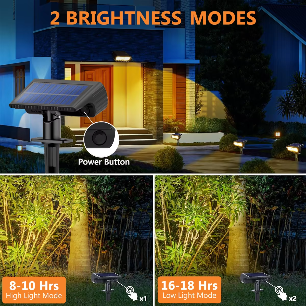 4 Pack Solar Landscape Spot Li - Outdoor Lighting Spotlight ulasan dan harga