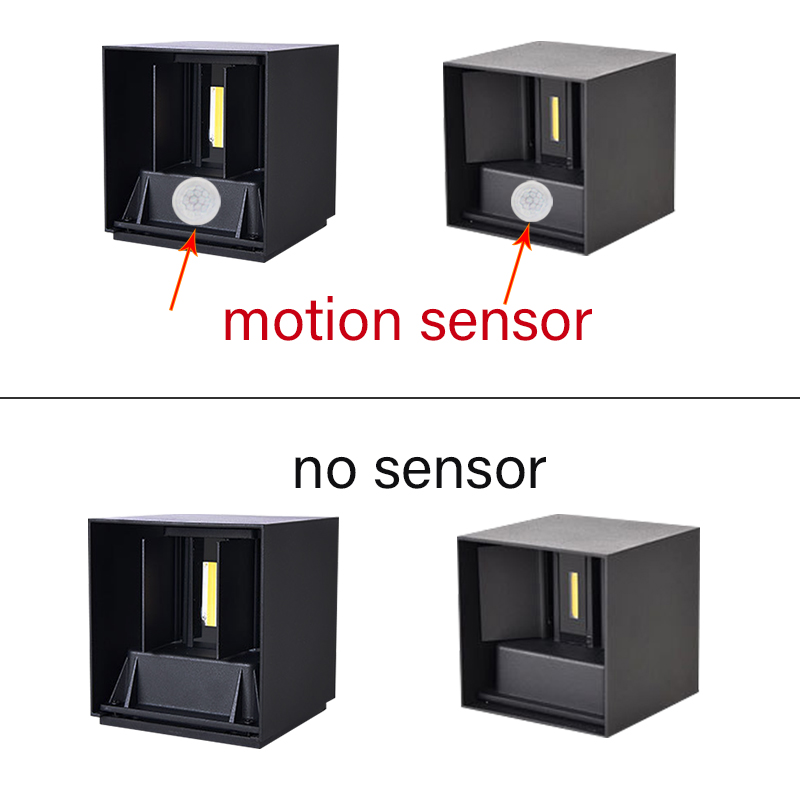 Motion sensor LED wall lamp IP - Outdoor Lighting Up And Down ulasan dan harga