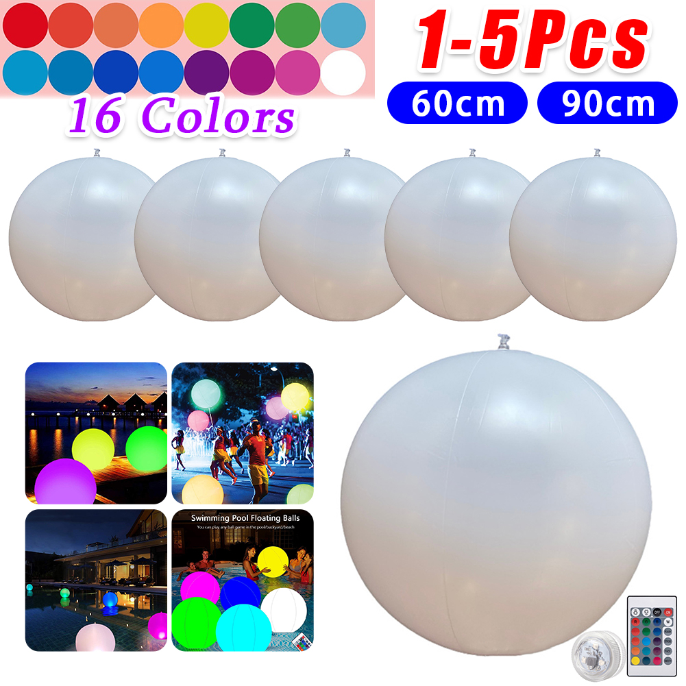 LED Glowing Balloon 16 Colors  - Outdoor Lighting On House ulasan dan harga