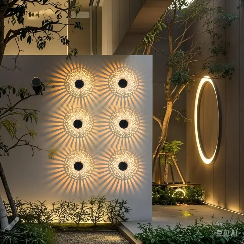 Solar Wall Lights solar hollow - Outdoor Lighting Xmas ulasan dan harga