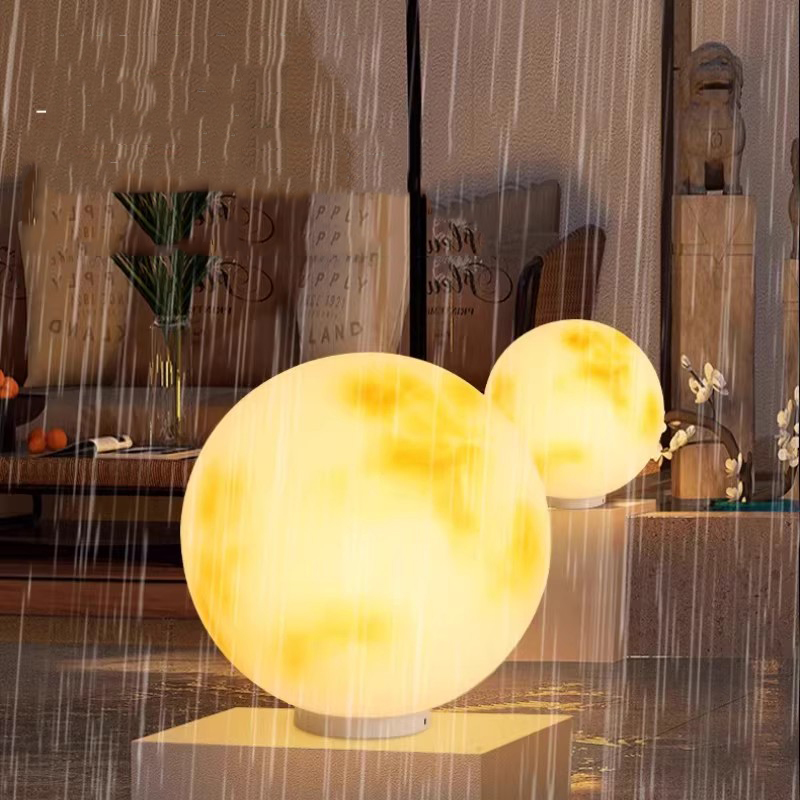 Circle Art Outdoor Light Luxur - Outdoor Lighting Yard Decoration ulasan dan harga