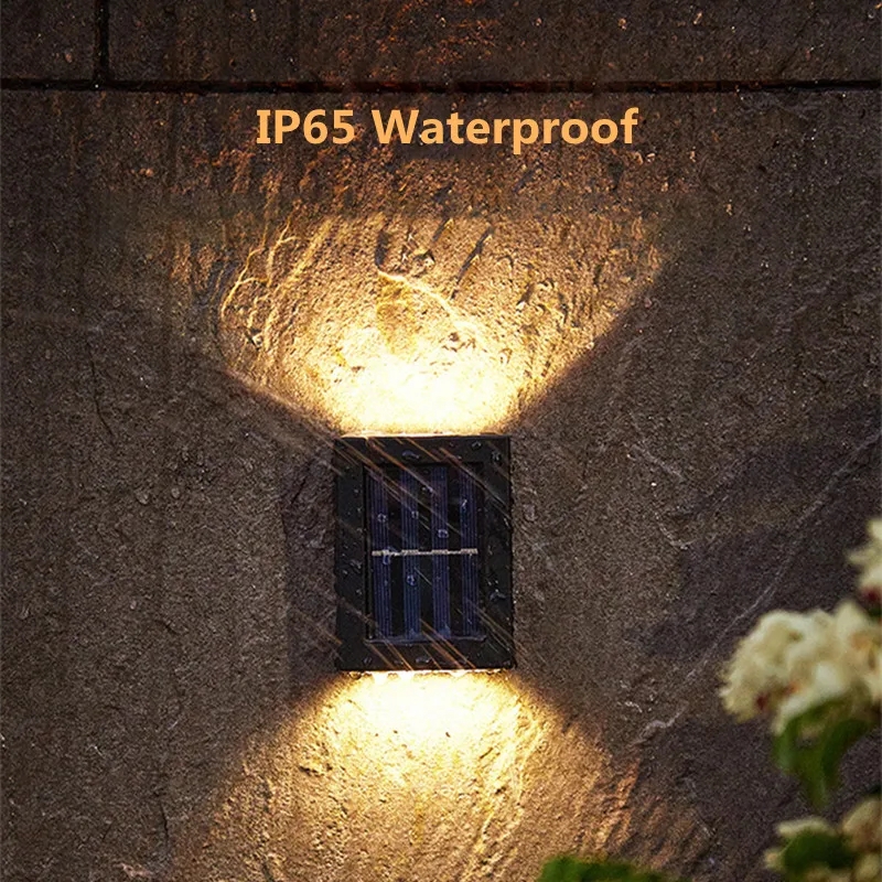Solar LED Outdoor Light Solar  - Outdoor Lighting On House ulasan dan harga