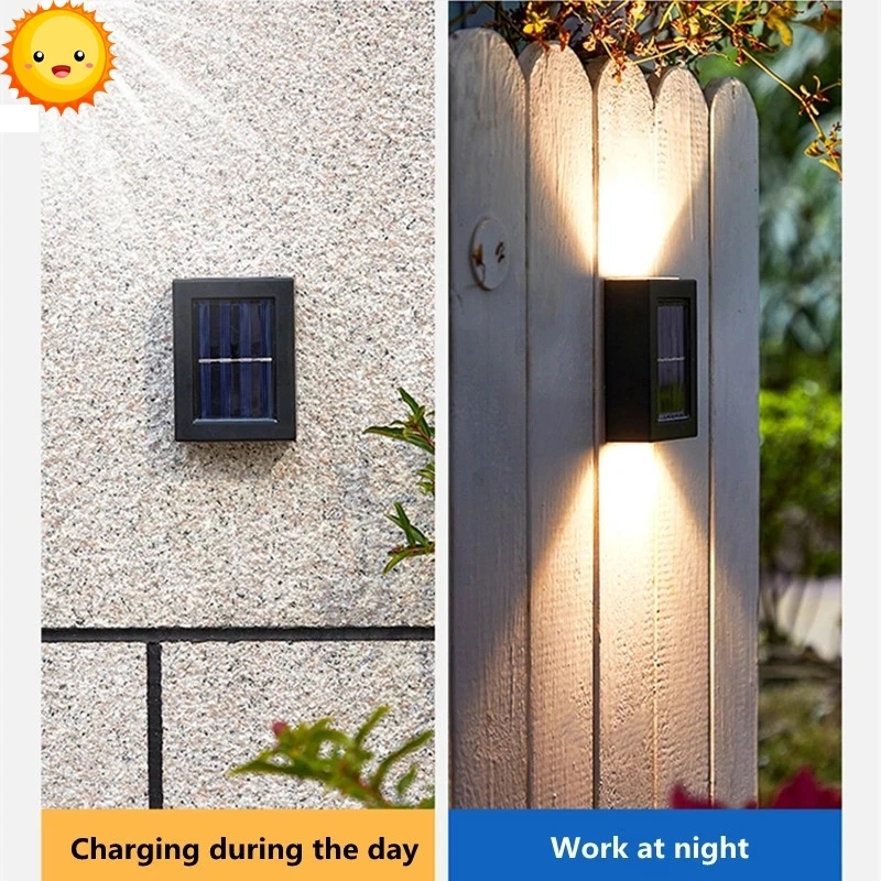 Solar LED Outdoor Light Solar  - Outdoor Lighting On House ulasan dan harga