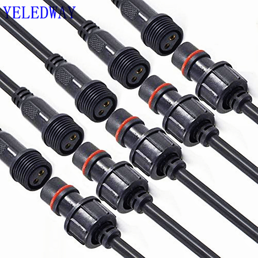 2pin DC LED Cable 1 Metre Exte - Outdoor Lighting Extension Cable ulasan dan harga