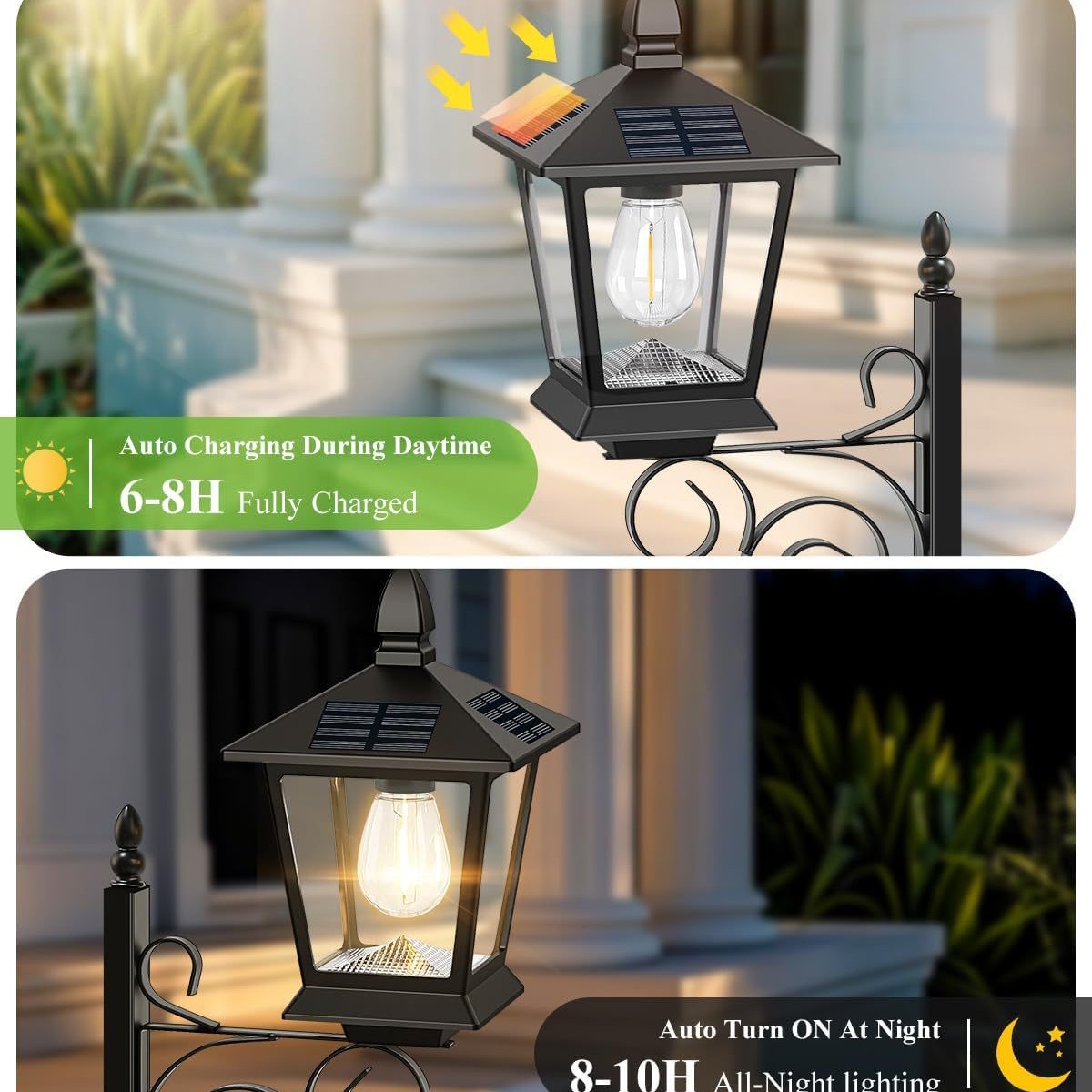 2-in-1 Solar Garden Planter La - Outdoor Lighting For Garden ulasan dan harga