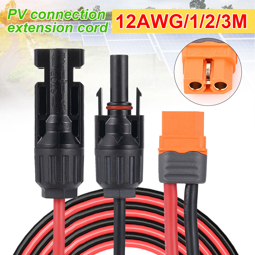 Solar Charge Cable XT60I- F Ad - Outdoor Lighting Extension Cable ulasan dan harga