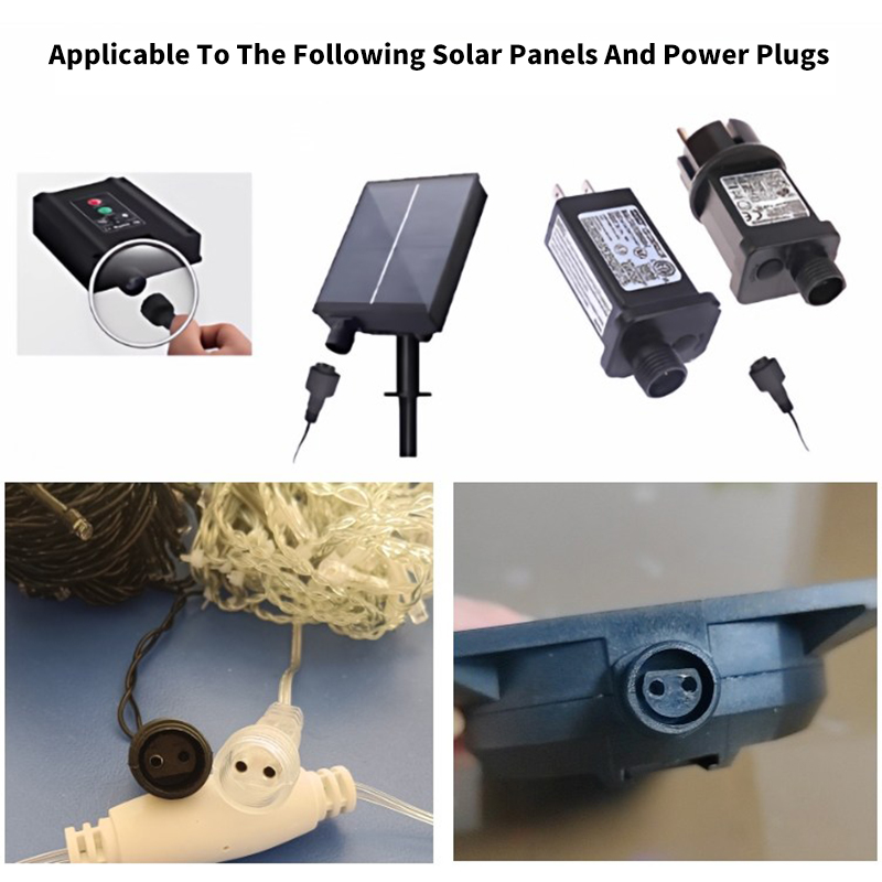 Outdoor 2Pin LED Connector wit - Outdoor Lighting Extension Cable ulasan dan harga
