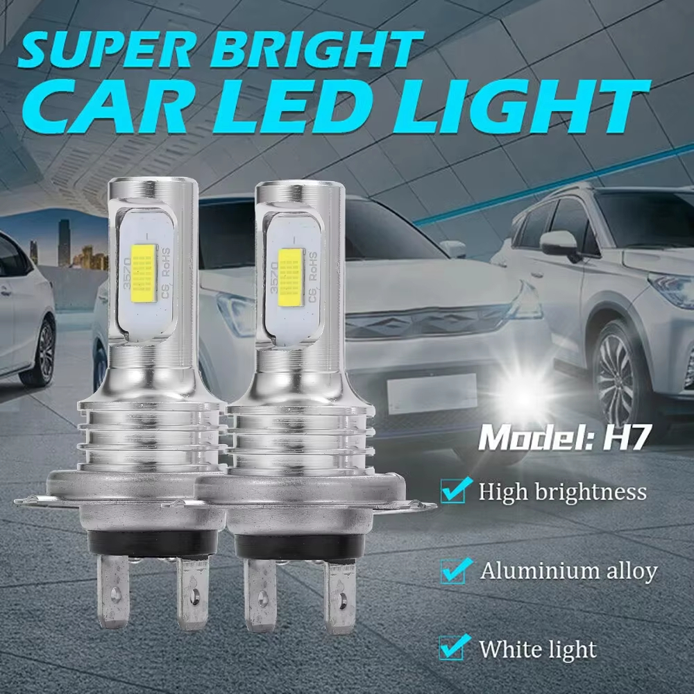 H7 H4 LED Bulbs Canbus CSP LED - Led Flood Light ulasan dan harga