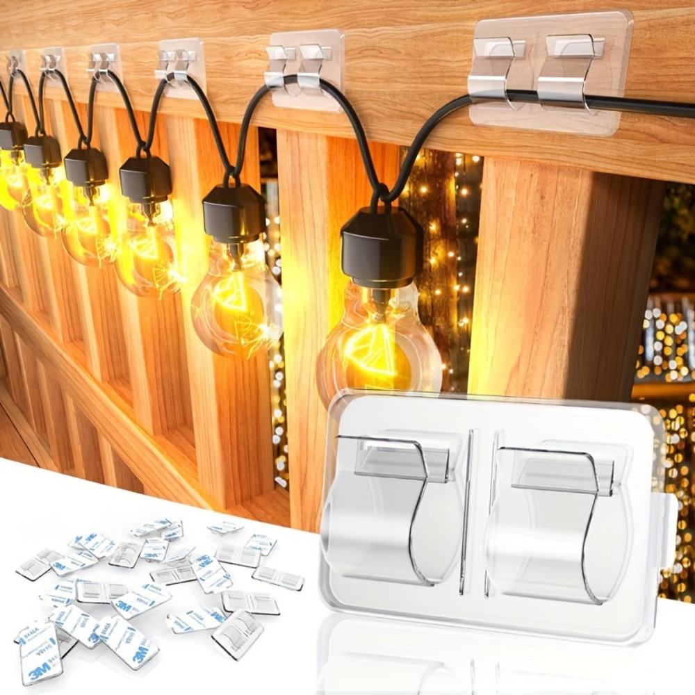4/10pcs Hooks for Outdoor Stri - Outdoor Lighting Xmas ulasan dan harga