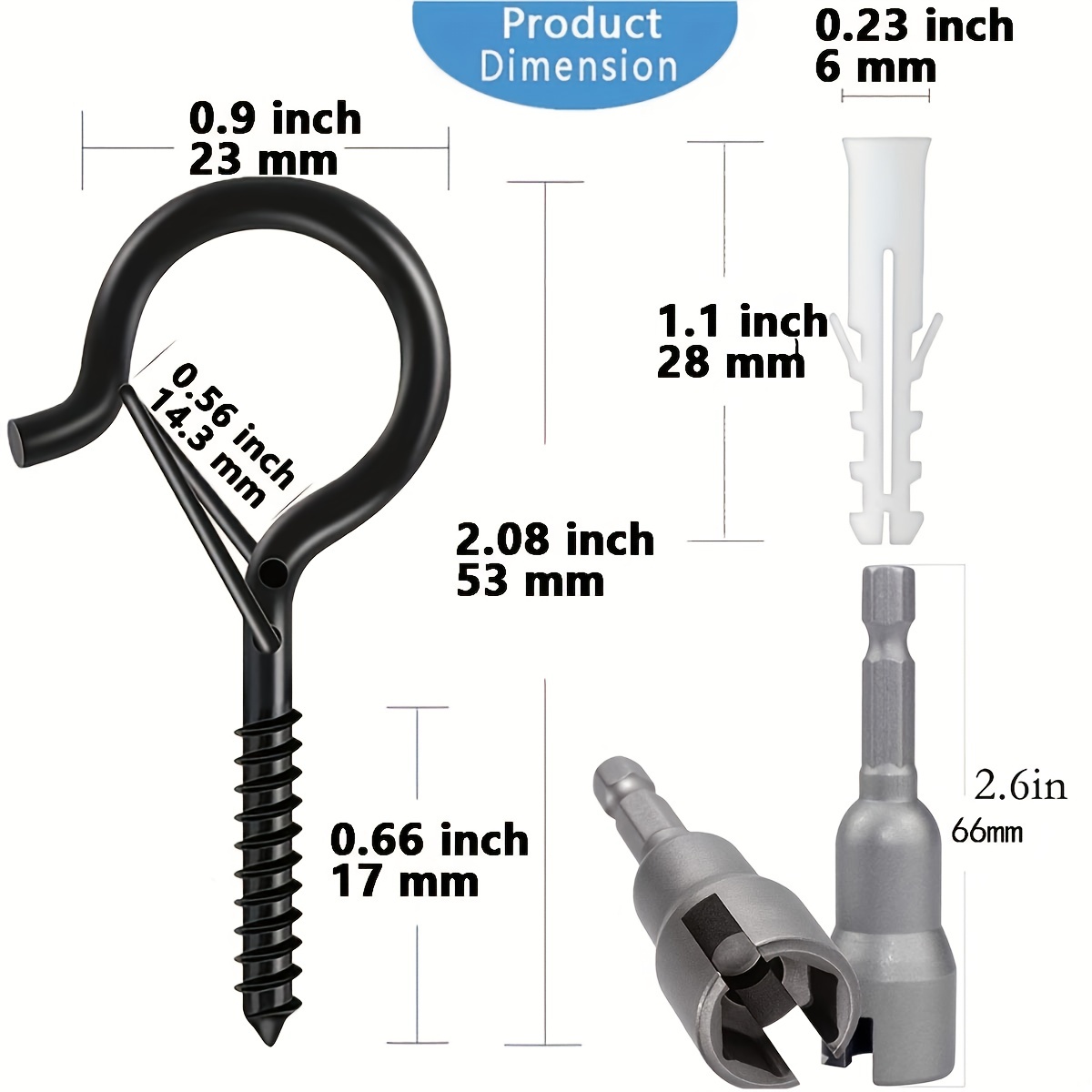 20Pcs Hanger Hooks with Safety - Outdoor Lighting Xmas ulasan dan harga