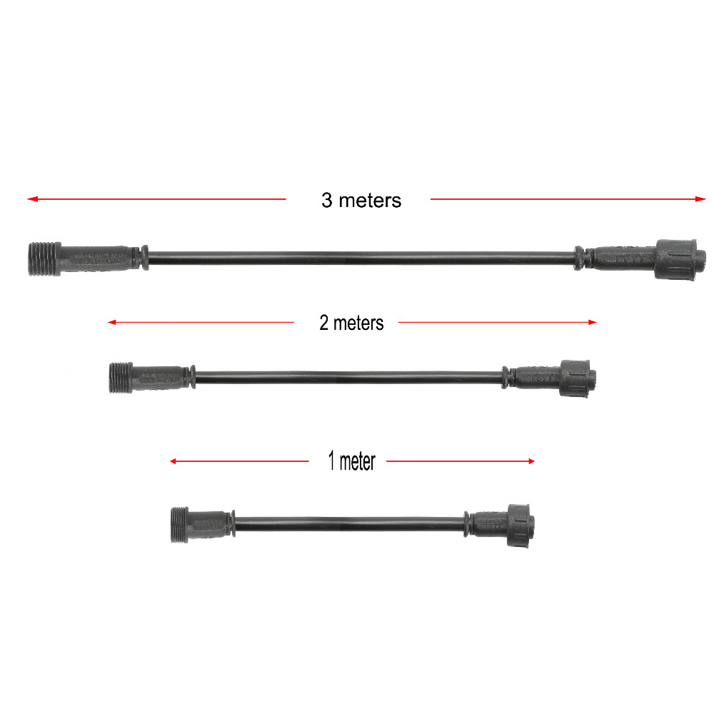 2PIN/4PIN 1meter/2meter/3meter - Outdoor Lighting Extension Cable ulasan dan harga