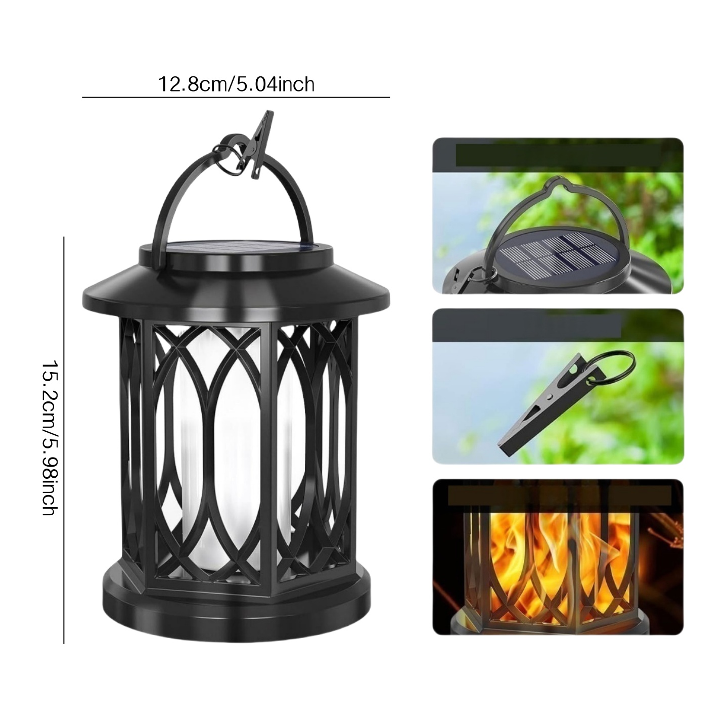 2pcs Solar Lanterns Light, Out - Outdoor Lighting Yard Decoration ulasan dan harga