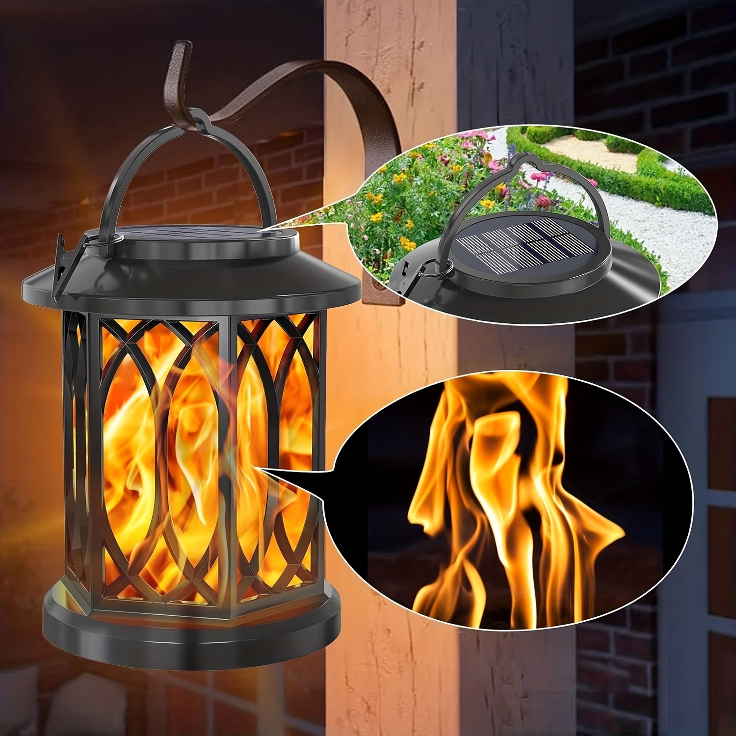 2pcs Solar Lanterns Light, Out - Outdoor Lighting Yard Decoration ulasan dan harga