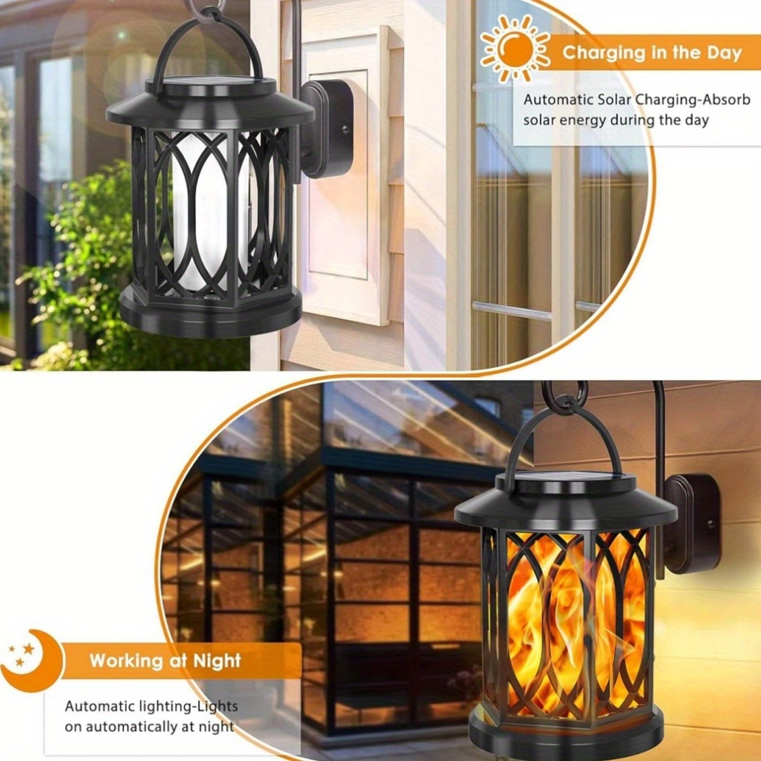 2pcs Solar Lanterns Light, Out - Outdoor Lighting Yard Decoration ulasan dan harga
