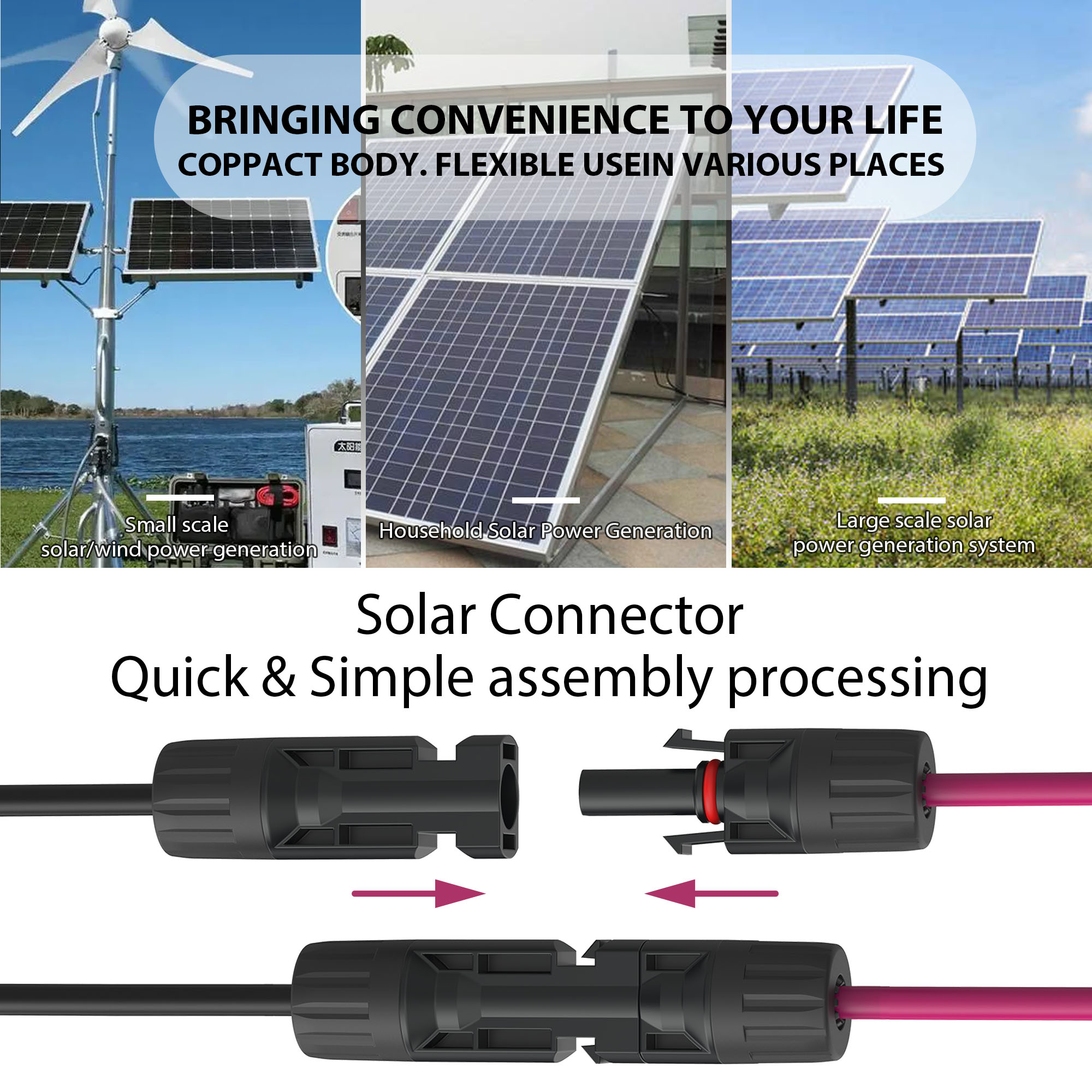 Solar to XT60 extension cable  - Outdoor Lighting Extension Cable ulasan dan harga