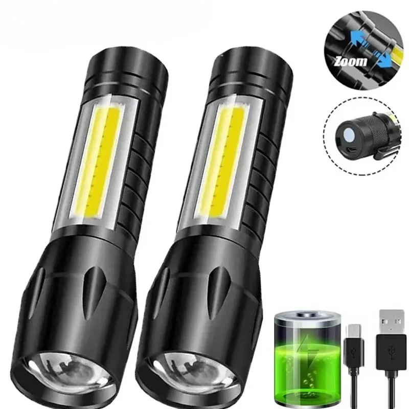Portable COB+LED Camping Light - Outdoor Lighting Beacon ulasan dan harga