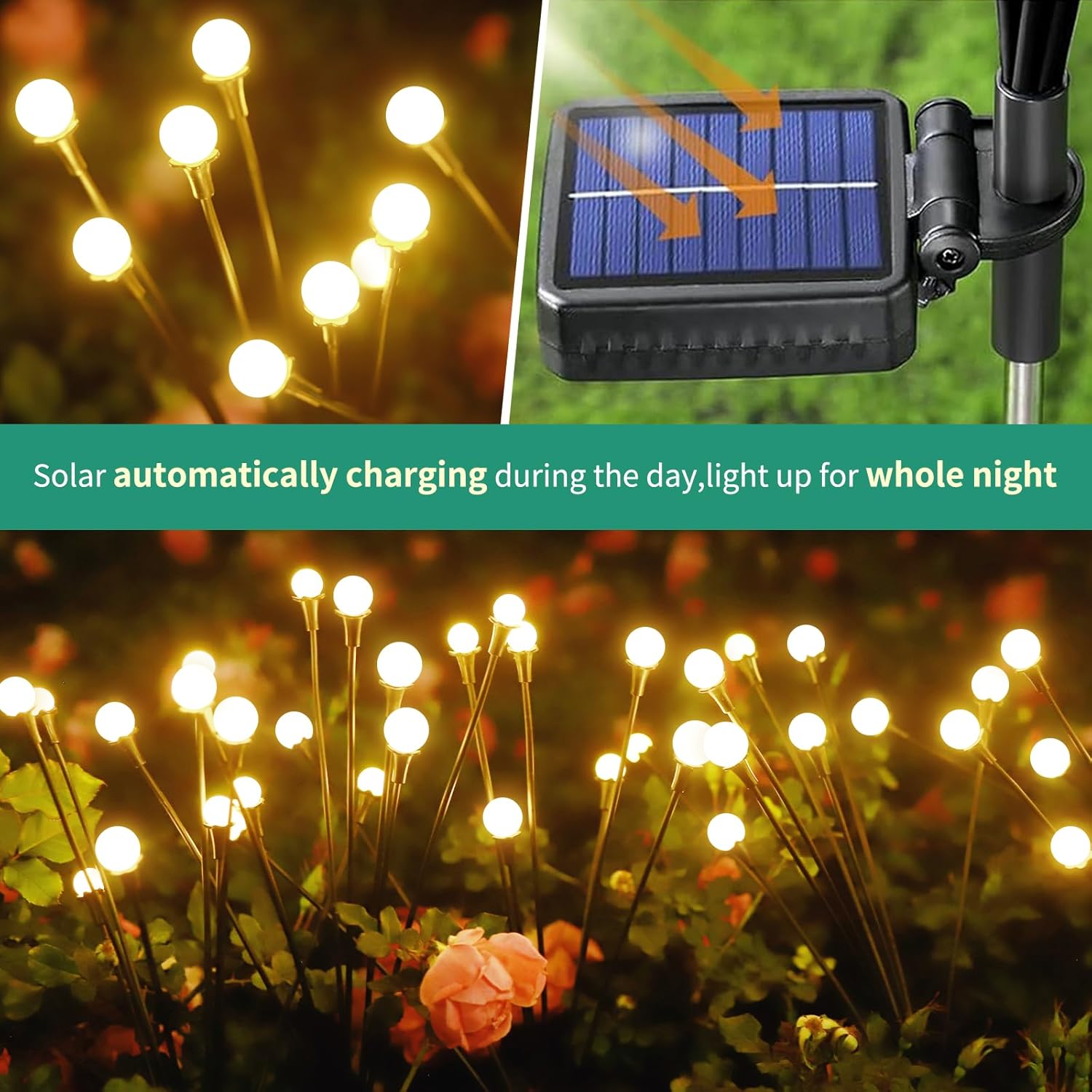 Solar Lights Outdoor Waterproo - Outdoor Lighting Unique ulasan dan harga