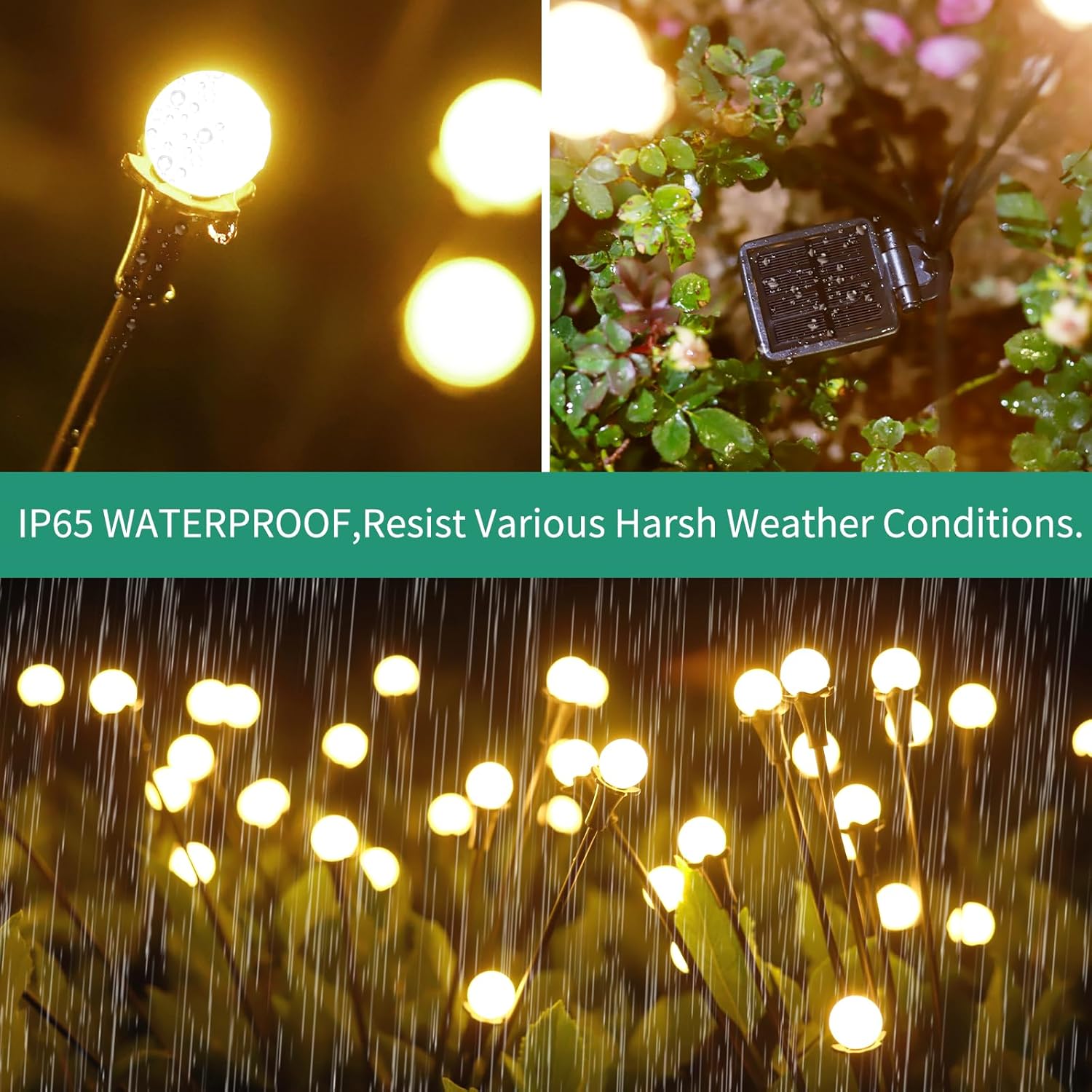 Solar Lights Outdoor Waterproo - Outdoor Lighting Unique ulasan dan harga
